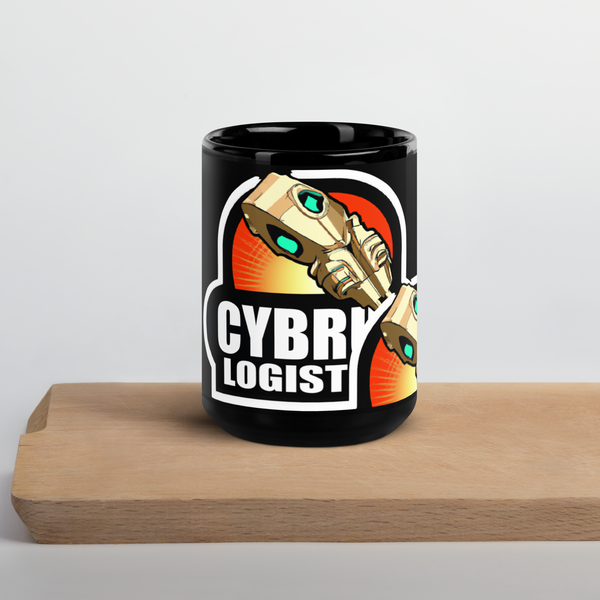 INTERNAL ONLY - CYBRU5 Black Glossy Mug