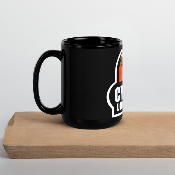 INTERNAL ONLY - CYBRU5 Black Glossy Mug